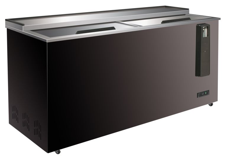 Frigo a pozzetto con 2 porte scorrevoli cieche BTG 125