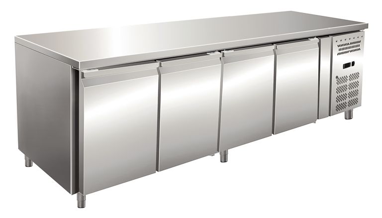 Tavolo Inox refrigerato -2°C/+8°C senza alzatina CAX 4100 TN