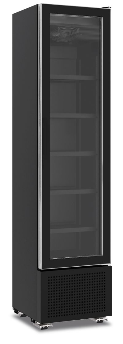 Espositore refrigerato professionale SLIM COOLER 225 T BLACK