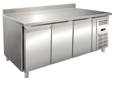 Tavolo refrigerato in acciaio Inox a per ristoranti e aziende alimentari CAX 320