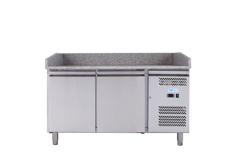 Banco pizza in acciaio inox 2 porte Forcold G-PZ2600TN-FC