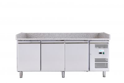 Banco pizza 3 porte in acciaio inox Forcold G-PZ3600TN FC