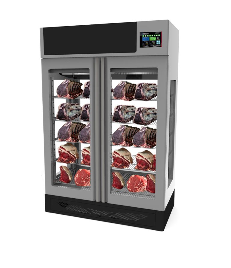 Stagionello® Meat Curing Device 200 Kg Inox 4 Vetri