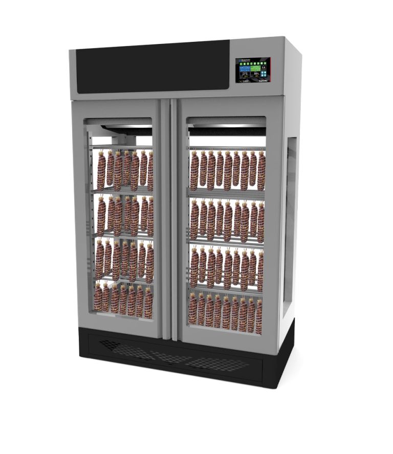 Stagionello® Salami Curing Device 200 Kg Inox 4 Vetri