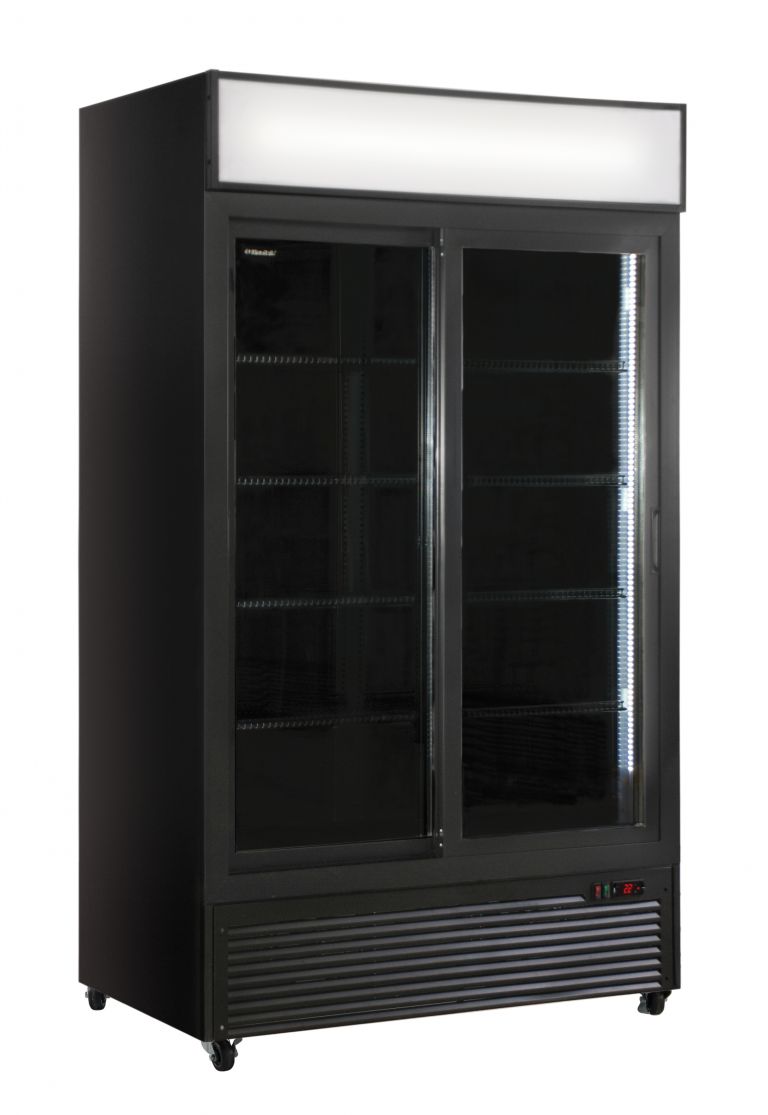 Frigo ventilato verniciato nero 764 litri CL 1100 V2GC SL BLACK