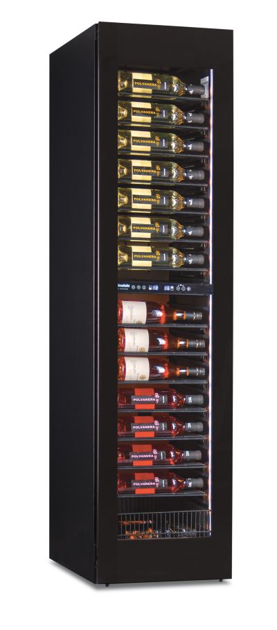 Cantinetta frigo refrigerata per vini tipo slim 105 bottiglie SLIM WINE 105 2TB