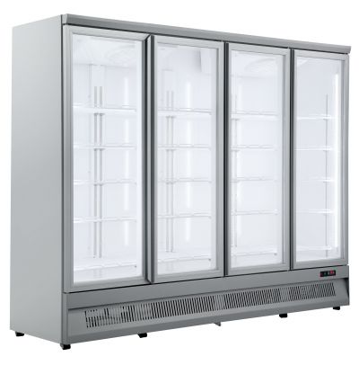 Frigo murale ventilato porte battenti 0°/+10°C MR 250 TN4 WHT